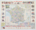  Carte de France publiée par Le Petit Journal d'après les documents les plus récents.. GUIBAL (A.).