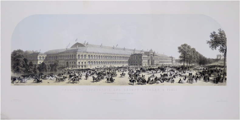 Palais de l'Industrie aux Champs &Eacute;lys&eacute;es &agrave; Paris.. BENOIST (Philippe).