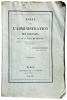 Essai sur l'administration des colonies.. MAUNY (François-Joseph-Ferdinand Poulain, comte de).