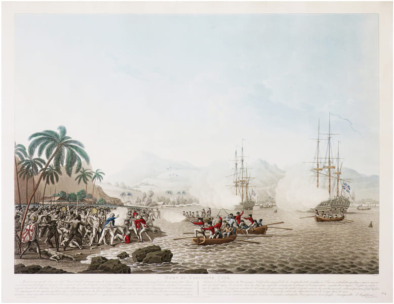  [HAWA&Iuml;] Mort du capitaine Cook.. CLEVELEY (John) & PIRINGER (Benedikt).