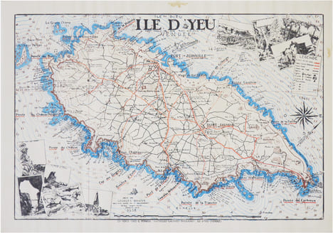  [ÎLE d'YEU/VENDÉE] Île Dieu. Île d'Yeu, anc.t Insula de Oya, Oias, puis Oys.. BRAIVE (Georges).