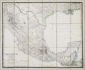  [MEXIQUE] Map of Mexico constructed from all available materials and corrected to 1862 - Karte von Mexico überdruck aus desselben Karte des ...