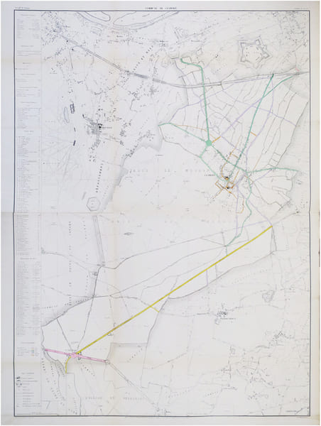  [CLAMART] Commune de Clamart. Arrond.t de Sceaux. Canton de Sceaux.. LEF&Egrave;VRE (On&eacute;sime Th&eacute;odore).