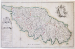  [CORSE] Carte particulière de l'isle de Corse divisée par ses dix provinces ou juridictions et ses quatre fiefs. Levée sur les lieux par les ordres ...