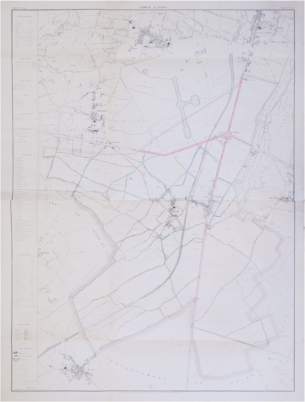  [ANTONY] Commune d'Antony. Arrond.t de Sceaux. Canton de Sceaux.. LEFÈVRE (Onésime Théodore).