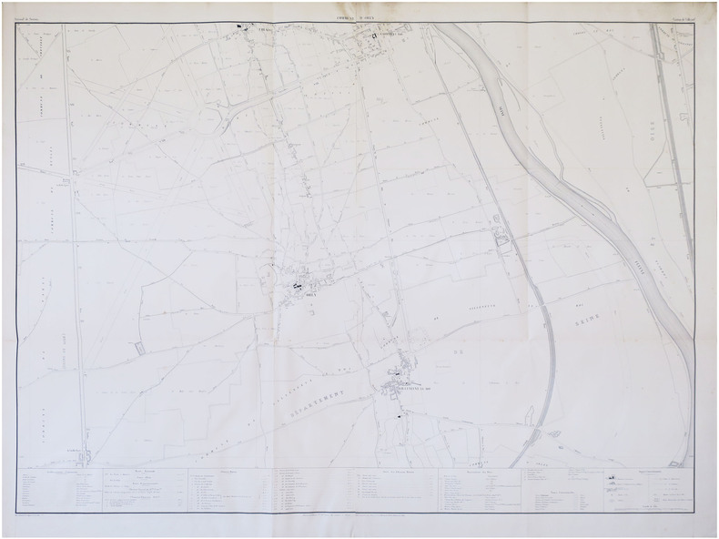  [ORLY] Commune d'Orly. Arrond.t de Sceaux. Canton de Villejuif.. LEFÈVRE (Onésime Théodore).