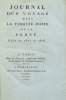 Journal d'un voyage dans la Turquie d'Asie et la Perse, fait en 1807 et 1808.. GARDANE (Paul Louis Ange de).