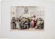  Interno di camera, detto volgarmente Botteghino, ove si gioca per la lotteria. par PINELLI (Bartolomeo).