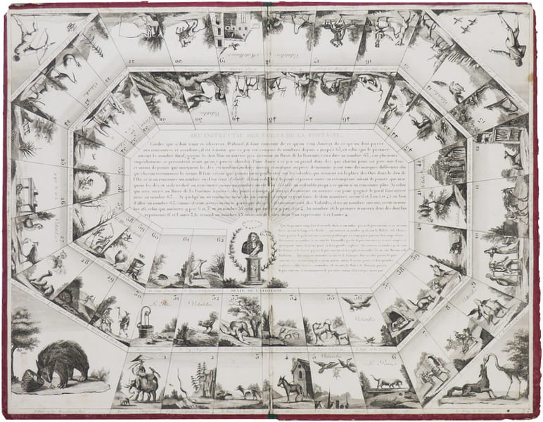  Jeu instructif des Fables de La Fontaine.. BASSET (Paul Andr&eacute;).