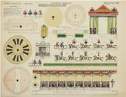  Grand cirque. Imagerie d'Épinal, n°505. par PELLERIN & COMPAGNIE.
