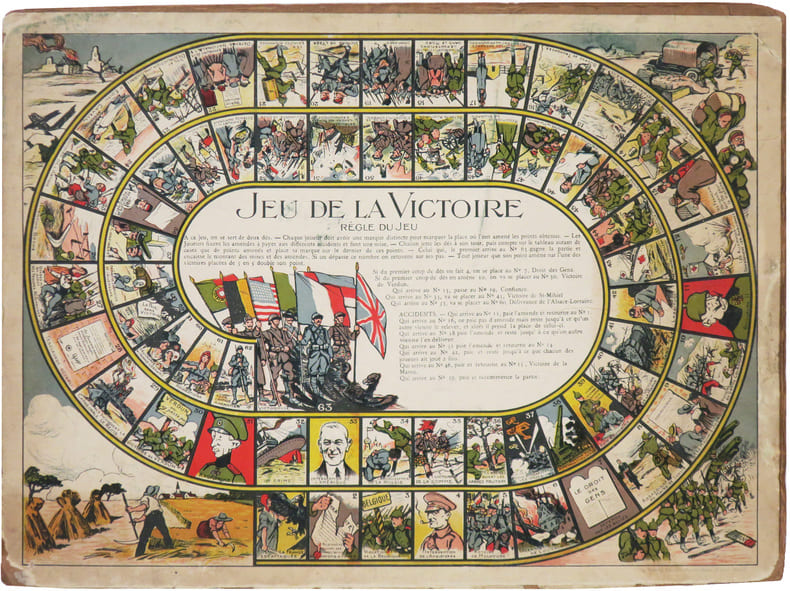  Jeu de la Victoire.. IMPRIMERIE CHAMBRELENT.