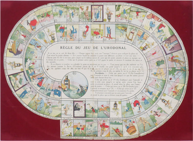  R&egrave;gle du jeu de l'Urodonal.. &Eacute;TABLISSEMENTS CH&Acirc;TELAIN.