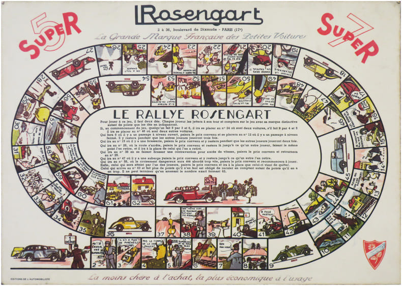  Le Rallye Rosengart.. AUTOMOBILES ROSENGART.