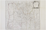 [DAUPHINÉ] Le Gouvernt général du Dauphiné divisé par provinces.. LE ROUGE (Georges-Louis).