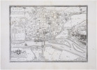  [ROUEN] Roüen, ville capitale de Normandie, port de mer sur la rivière de Seine.. FER (Nicolas de) & DESNOS (Louis-Charles).