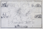  [LE MANS] La ville du Mans et ses environs. Par J B Lombard Capitaine-d'État-Major-Aide-de-Camp.. LOMBARD (Jean-Baptiste).