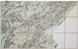  [BESANÇON] Carte de Cassini. Feuille n°146/60. Besançon.. CASSINI de THURY (César-François).