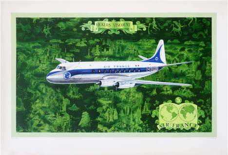  Air France. Vickers Viscount.. BOUCHER (Lucien).