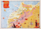  [MAROC] Le Maroc. Carte économique dressée par P. Sainturat & R. Fondrevay. Hégire 1368 - 1949 ère chrétienne.. FONDREVAY (René) & SAINTURAT ...