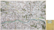  [ANGERS] Carte de Cassini. Feuille n°98/100. Angers. par CASSINI de THURY (César-François). - Image 1