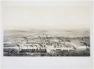  [LE CREUSOT] Le Creusot. (1847). Saône et Loire. Vue  prise du nord au sud.. TRÉMAUX (Pierre).