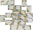 Les arrondissements de Paris illustrés en 20 cartes postales.. PINCHON (Émile Joseph Porphyre).