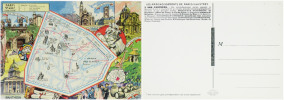  Les arrondissements de Paris illustrés en 20 cartes postales.. PINCHON (Émile Joseph Porphyre).