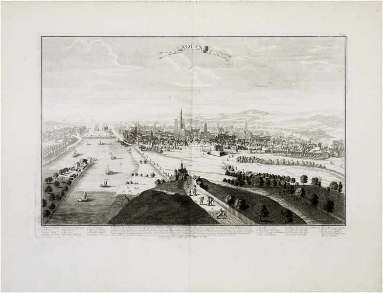  [ROUEN] Ro&uuml;en.. CHARPENTIER (&Eacute;tienne).