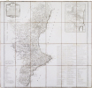  [VALENCE] Mapa geográfico del Reyno de Valencia, dividido en sus trece gobernaciones ò partidos.. LÓPEZ y VARGAZ MACHUCA (Tomás).