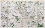  [ARGENTAN/FALAISE] Carte de Cassini. Feuille n°62/57. Argentan.. CASSINI de THURY (César-François).