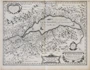  [LAC LÉMAN] Lacus Lemanni vicinorumq. locorum nova et accurata descriptio. par JANSSON (Johannes).