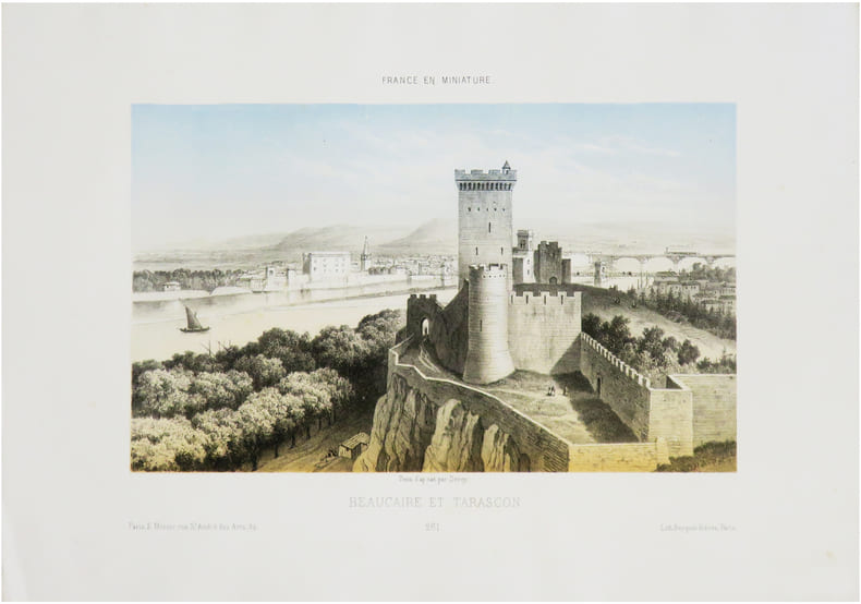  [BEAUCAIRE & TARASCON] France en miniature. Beaucaire et Tarascon.. DEROY (Isidore-Laurent).