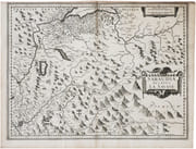  [SAVOIE] Sabaudia Ducatus. La Savoié. par HONDIUS (Jodocus).