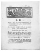 Loi relative à l'envoi dans la colonie de Saint-Domingue, de trois commissaires civils, pour y maintenir l'ordre & la tranquillité publiques.. ...