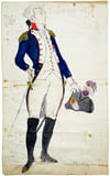 [Portrait en pied de Gilbert du M.... [ETATS-UNIS]
