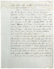 Copie d’une lettre à lui adressée.. [INDE] — SUFFREN (Pierre André, bailli de).