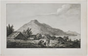  [NOUVELLE-ZÉLANDE] Intérieur d'un hippah de la Nouvelle Zélande. par COOK (James).