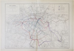  [EAUX et ÉGOUTS de PARIS] Atlas administratif des Eaux de la Ville de Paris. Service des Eaux et des Égouts. Plan d'ensemble de l'Atlas administratif ...