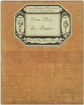  [FRANC-MAÇONNERIE] Carte maçonnique de l'Empire français, et de toutes les dépendances du G... O... de France. 5809.. FUSTIER (Louis Florimond).