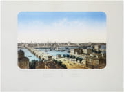  [BORDEAUX] Ports de mer d'Europe - France. Bordeaux. Vue prise de la Bastide - Burdeos. Vista tomada de la Bastida. par CHAPUY (Nicolas-Marie-Joseph).
