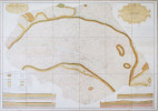  [GÉOLOGIE & HYDROLOGIE] Carte géologique souterraine de la ville de Paris [et] Carte hydrologique de la ville de Paris.. DELESSE (Achille).