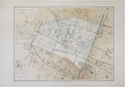  [EAUX et ÉGOUTS de PARIS - 1er et 2ème arrondissements] Atlas administratif des Eaux de la Ville de Paris. Service des Eaux et des Égouts. 1.er arrond.t du Louvre - 2.e arrond.t de la Bourse. par VILLE de PARIS.
