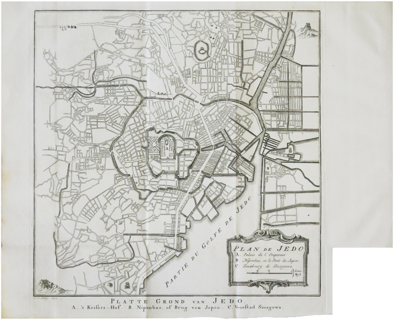  [TOKYO] Plan de Jedo.. BELLIN (Jacques-Nicolas).