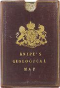  [GÉOLOGIE] Geological & mineralogical map of England and Wales, with parts of Scotland, Ireland & France, showing also the inland navigation by means of rivers & canals, with their elevation in feet above the sea, the rail roads & principal roads. par KNIPE (James Alexander). - Image 3