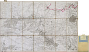  [ORLÉANS] Carte de Cassini. Feuille n°8/10. Orléans. par CASSINI de THURY (César-François).