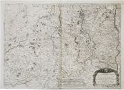  [LYONNAIS/FOREZ/BEAUJOLAIS/AUVERGNE] Carte du gouvernement général du Lionnois comprenant les provinces du Lionnois, du Forez, et du Beaujolois, la province de la Haute et Basse Auvergne et leurs païs adjacens. Dressé sur les mém.res les plus nouv.x. par CRÉPY (Étienne-Louis).