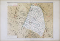  [EAUX et ÉGOUTS de PARIS - 3ème et 4ème arrondissements] Atlas administratif des Eaux de la Ville de Paris. Service des Eaux et des Égouts. 3.e arrond.t du Temple - 4.e arrond.t de l'Hôtel de Ville.