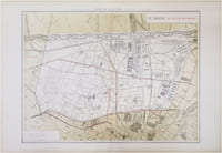 [EAUX et ÉGOUTS de PARIS - 18ème arrondissement] Atlas administratif des Eaux de la Ville de Paris. Service des Eaux et des Égouts. 18.e arrond.t de la Butte Montmartre.