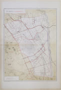  [EAUX et ÉGOUTS de PARIS - 20ème arrondissement] Atlas administratif des Eaux de la Ville de Paris. Service des Eaux et des Égouts. 20.e arrond.t de Ménilmontant. par VILLE de PARIS.