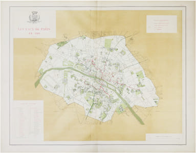  [EAUX de PARIS] Les Eaux de Paris en 1789.